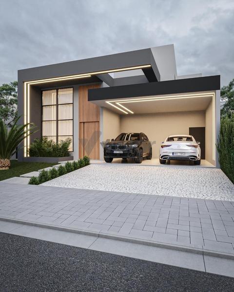 Casa à venda em Paulínia, Parque Brasil 500, com 4 quartos, com 202 m², Residencial Royal Garden