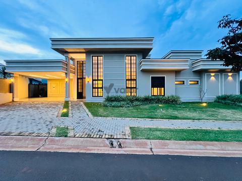 Casa à venda em Paulínia, Parque Brasil 500, com 3 suítes, com 223 m², Residencial Royal Garden