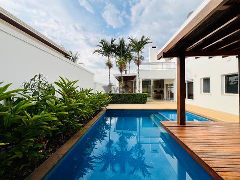 Casa à venda e para alugar em Campinas, Sítios de Recreio Gramado, com 4 suítes, com 260 m²