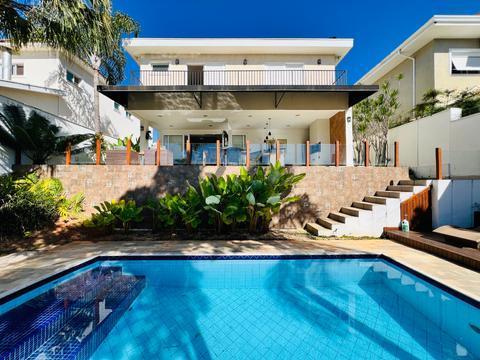 Casa à venda em Campinas, Alphaville Dom Pedro, com 4 suítes, com 340 m², Alphaville Dom Pedro I